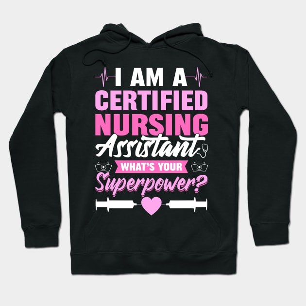 CNA Life Certified Nursing Assistant CNA Hoodie by IngeniousMerch